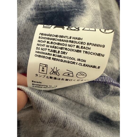 Escada Sport Womens Quiet Luxury Floral Knit Stretch Dress Size IT 36 US S Italy - Picture 10 of 14